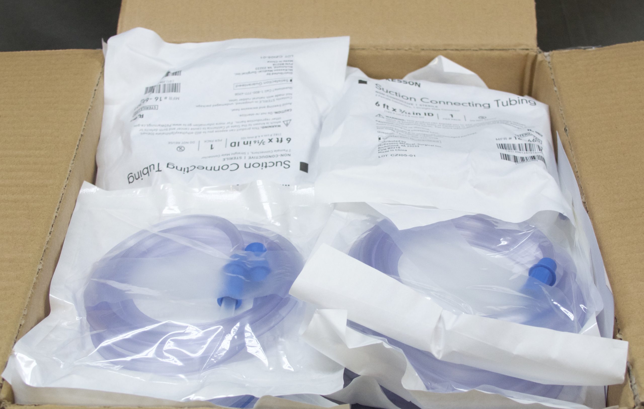 McKesson 1666301 Suction Connecting Tubing Lot Of 48 (R30) Apexx