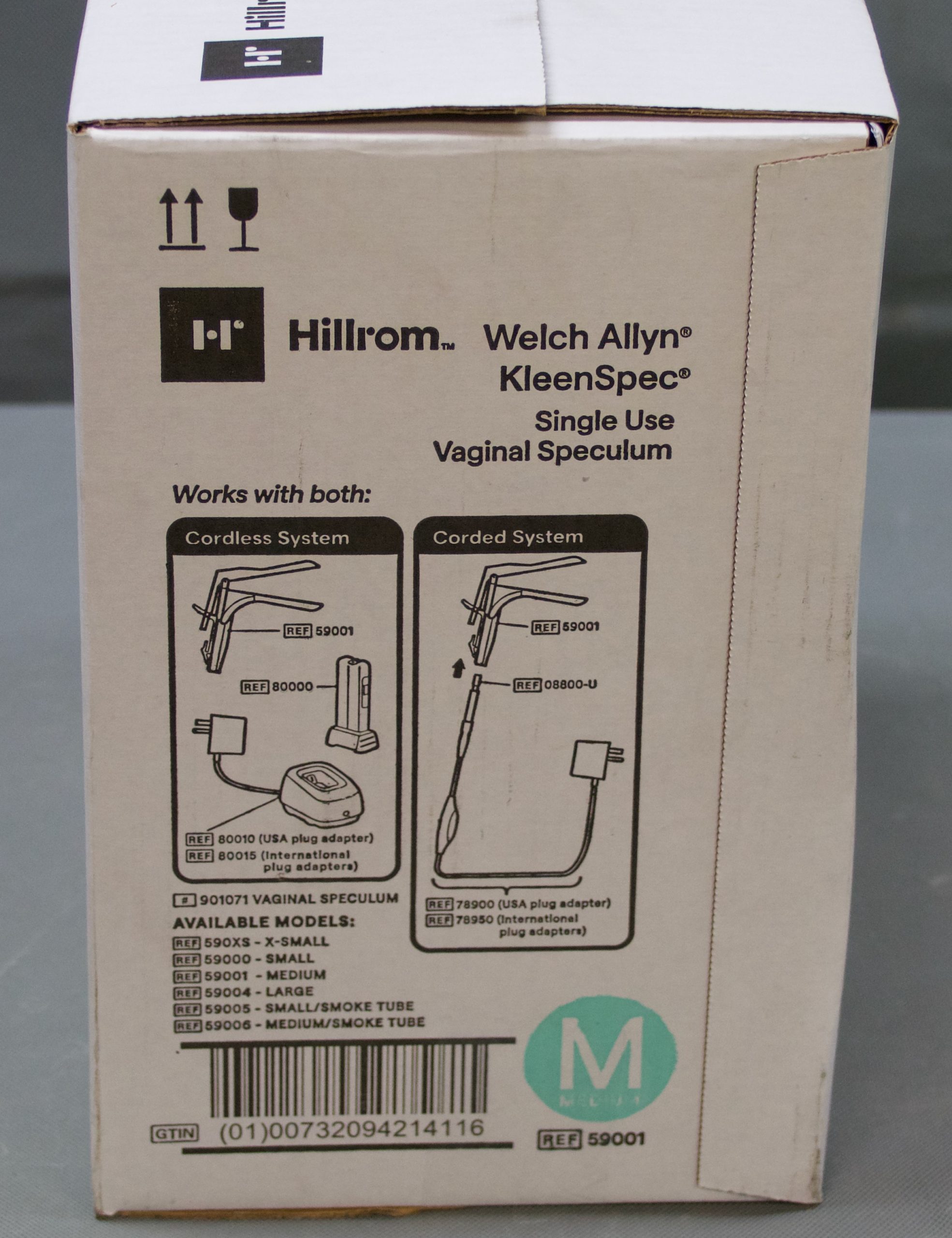 Welch Allyn 59001 Vaginal Speculum - Box Of 24 (R4) - Apexx Solutions