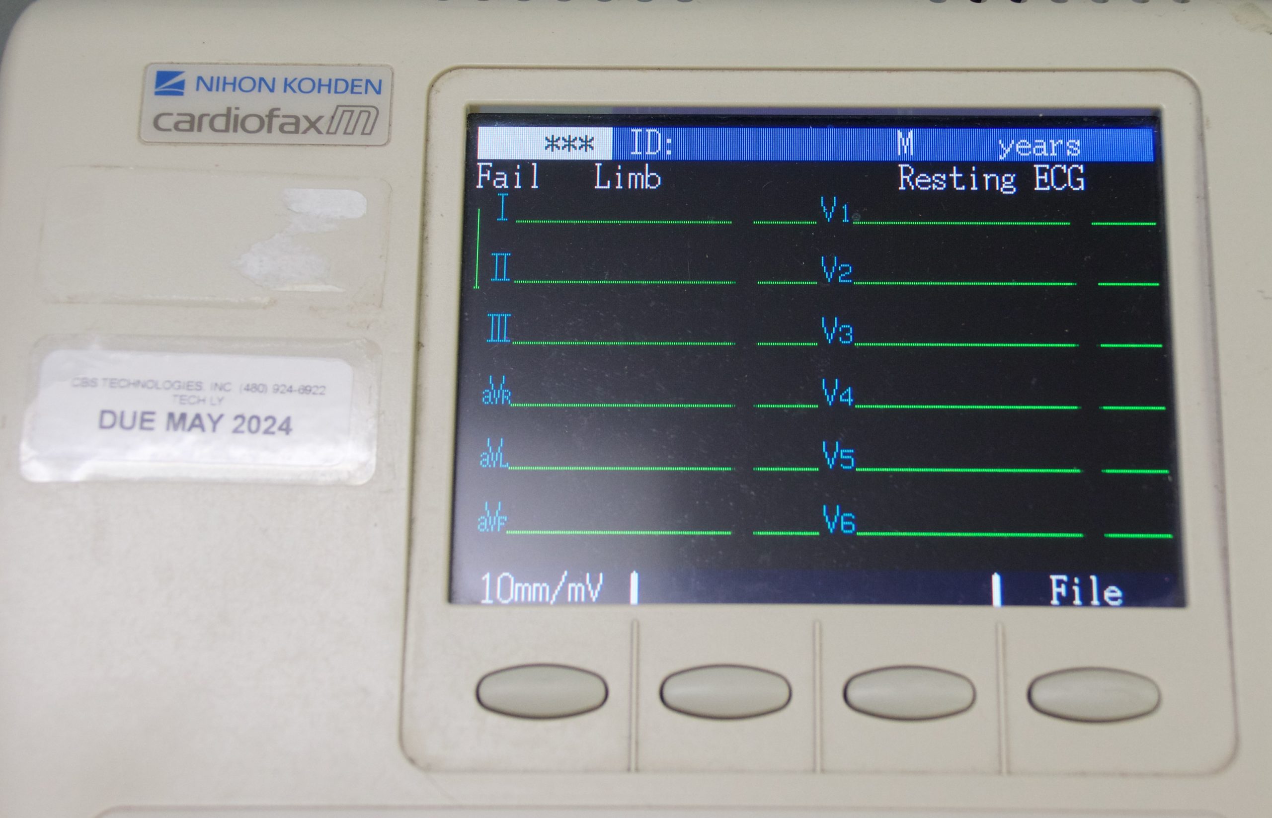 Nihon Kohden Cardiofax M ECG-1350A ECG Machine (R2) - Apexx Solutions