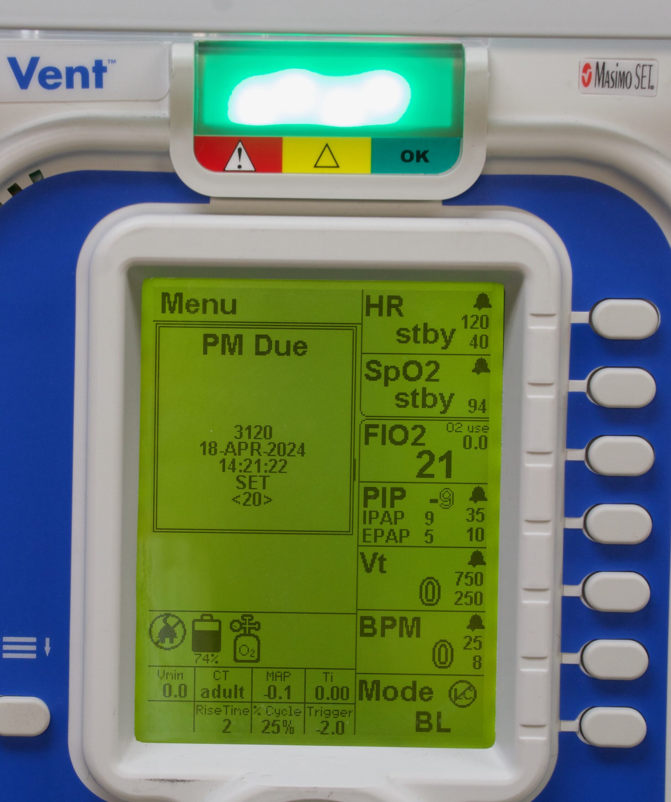 Zoll Z Vent Ventilator (R12) Apexx Solutions